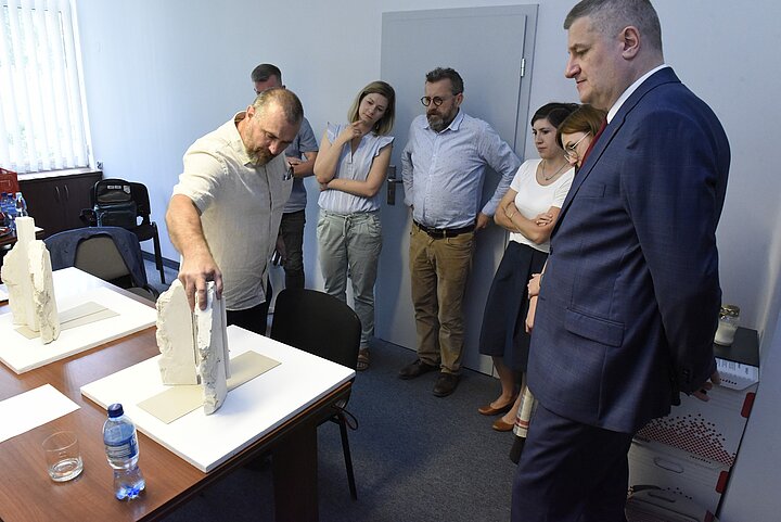 Makieta pomnika TON, proces projektowania