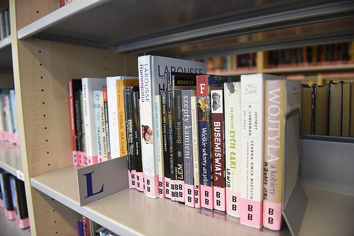 Zdjęcie kilku książek stojących na półce