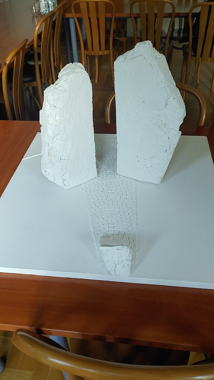 Makieta pomnika TON, proces projektowania