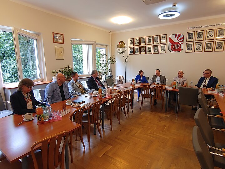 Uczestnicy Konwentu ZNP w sali obrad