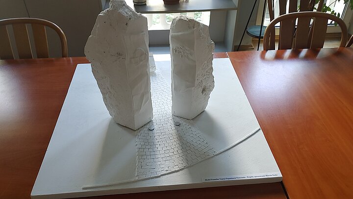 Makieta pomnika TON, proces projektowania